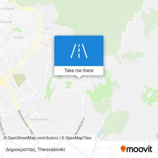 Δημοκρατίας map