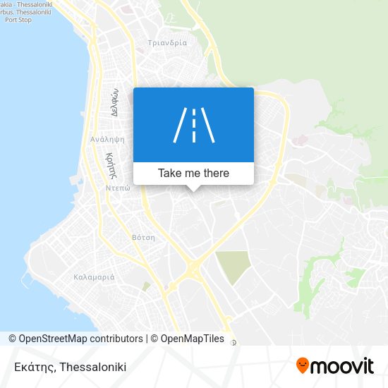 Εκάτης map