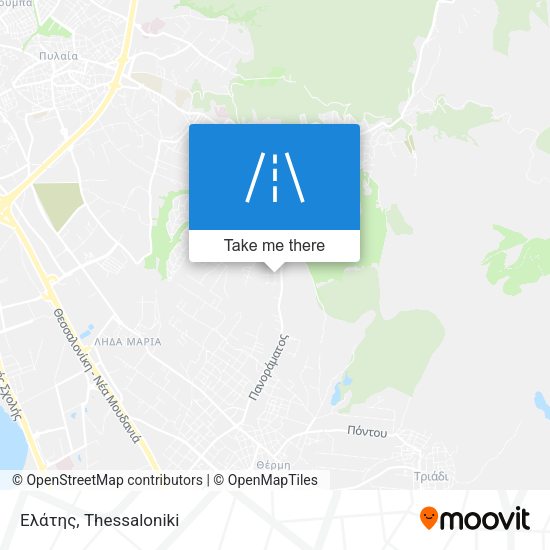 Ελάτης map