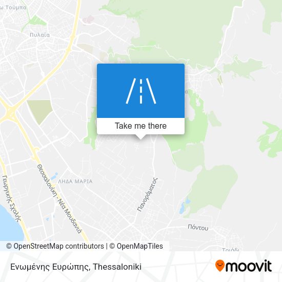 Ενωμένης Ευρώπης map