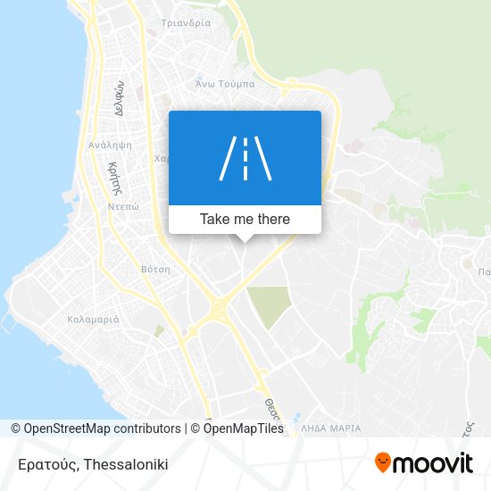 Ερατούς map