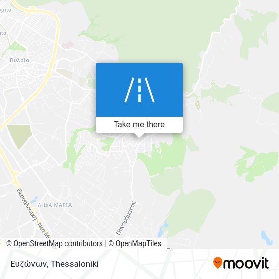 Ευζώνων map