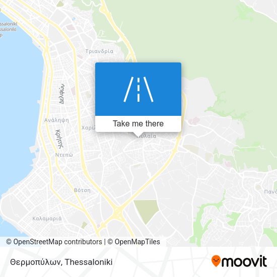 Θερμοπύλων map