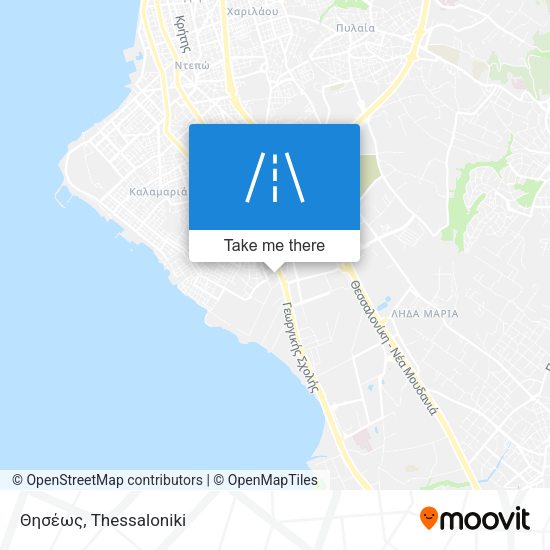Θησέως map