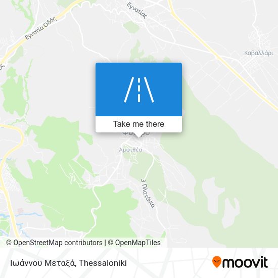 Ιωάννου Μεταξά map