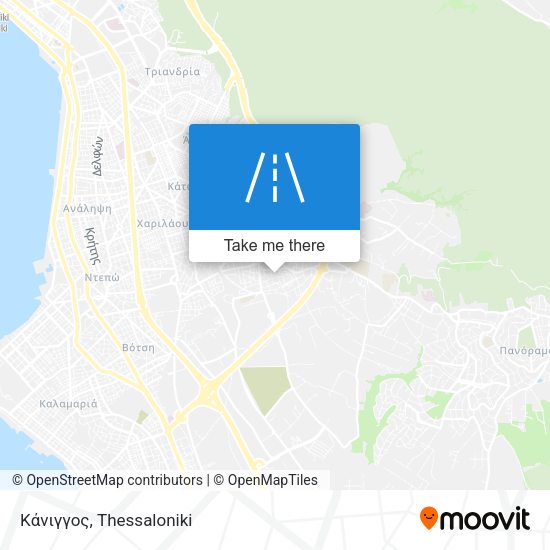 Κάνιγγος map