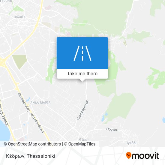 Κέδρων map