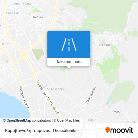 Καραβαγγέλη Γερμανού map