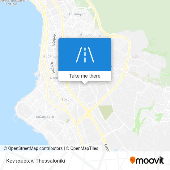 Κενταύρων map