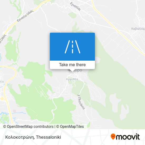 Κολοκοτρώνη map
