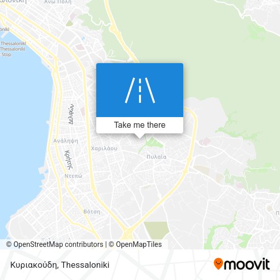 Κυριακούδη map
