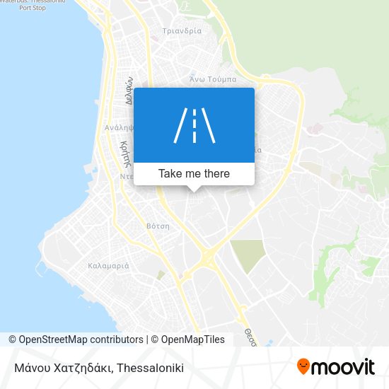 Μάνου Χατζηδάκι map