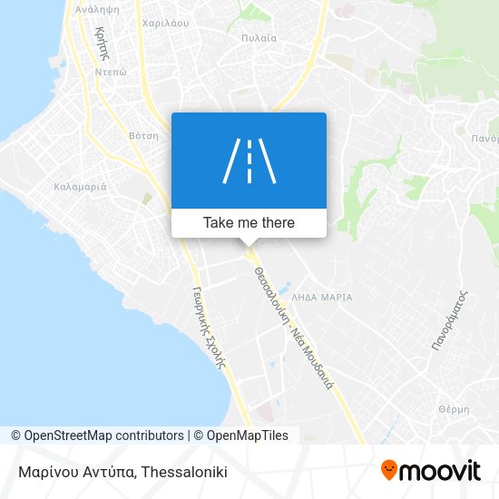 Μαρίνου Αντύπα map