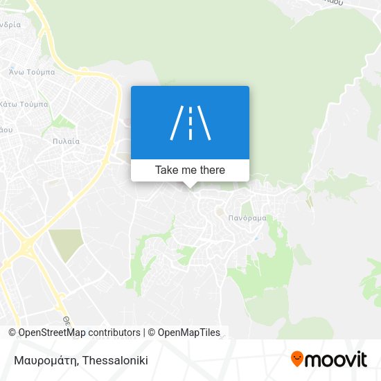 Μαυρομάτη map