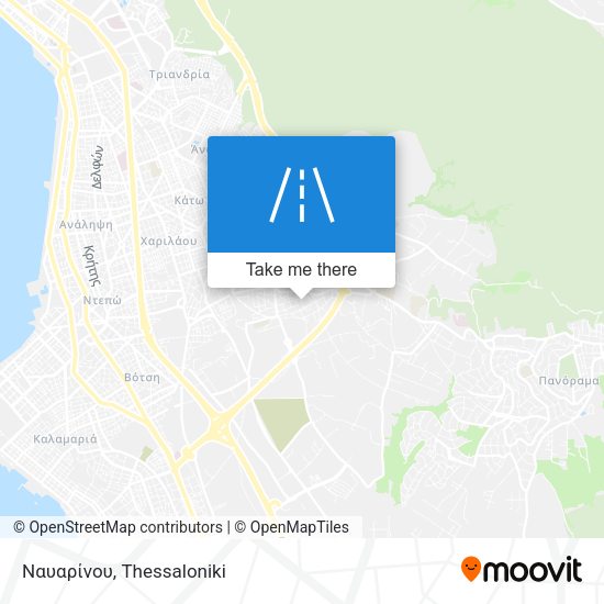 Ναυαρίνου map