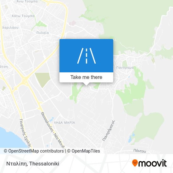 Νταλίπη map