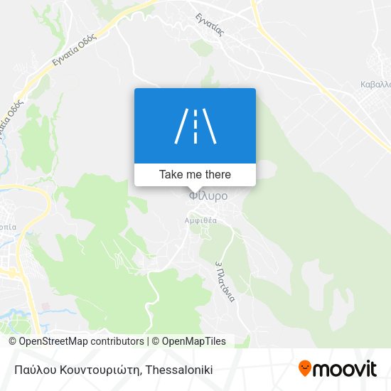 Παύλου Κουντουριώτη map