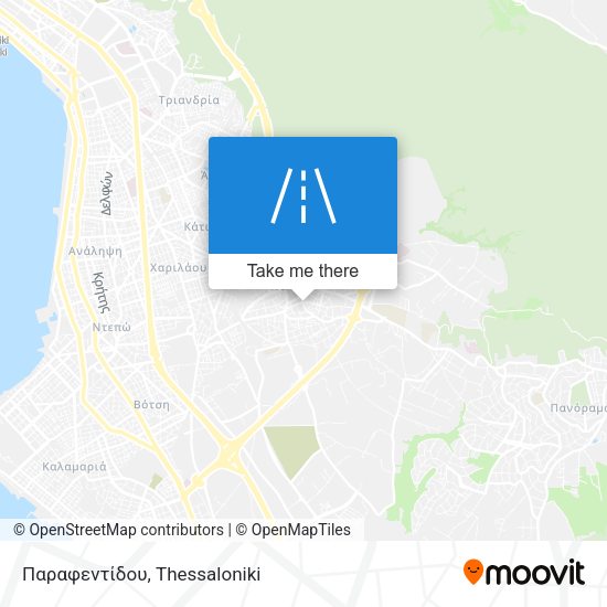 Παραφεντίδου map