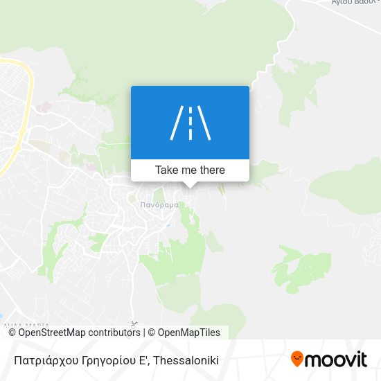 Πατριάρχου Γρηγορίου Ε' map