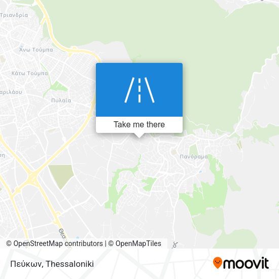 Πεύκων map