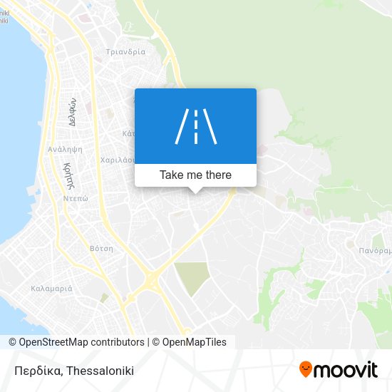 Περδίκα map