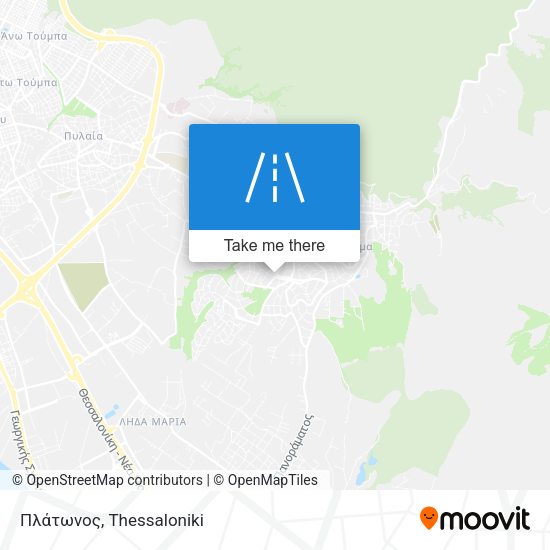 Πλάτωνος map