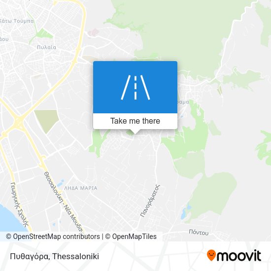Πυθαγόρα map