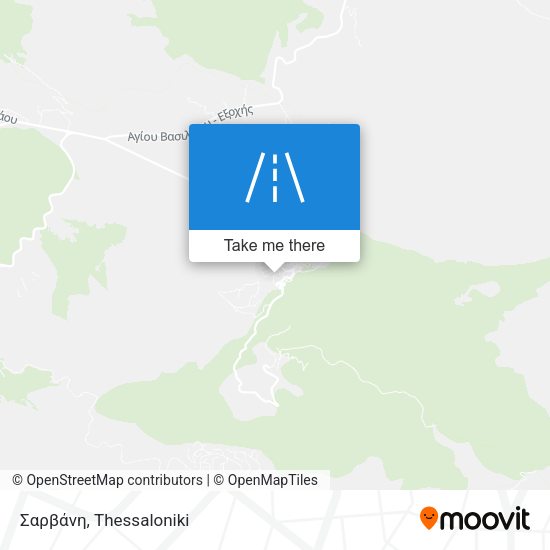 Σαρβάνη map