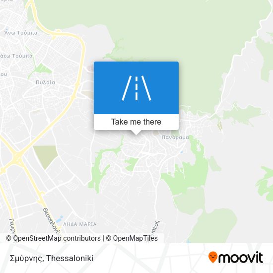 Σμύρνης map
