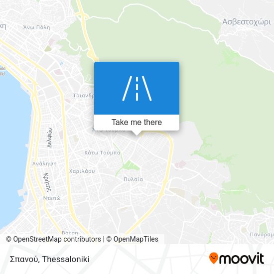 Σπανού map