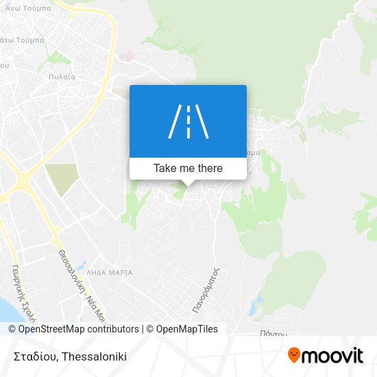 Σταδίου map