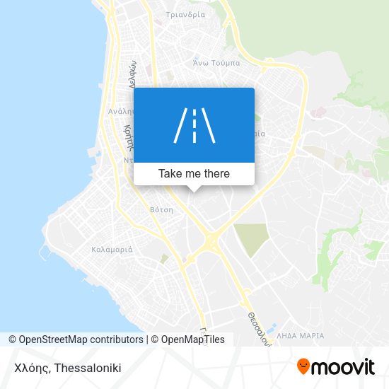 Χλόης map