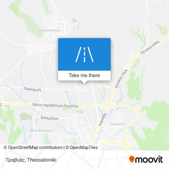 Γραβιάς map