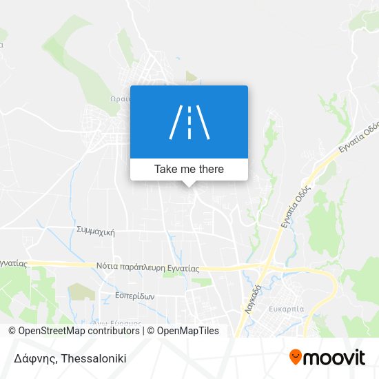 Δάφνης map