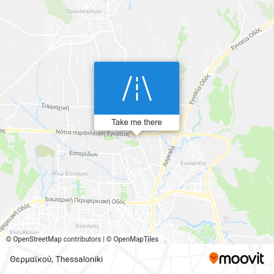 Θερμαϊκού map