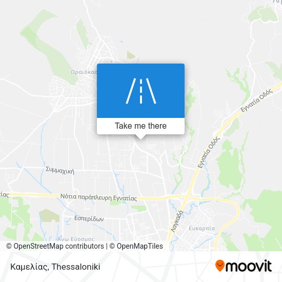 Καμελίας map