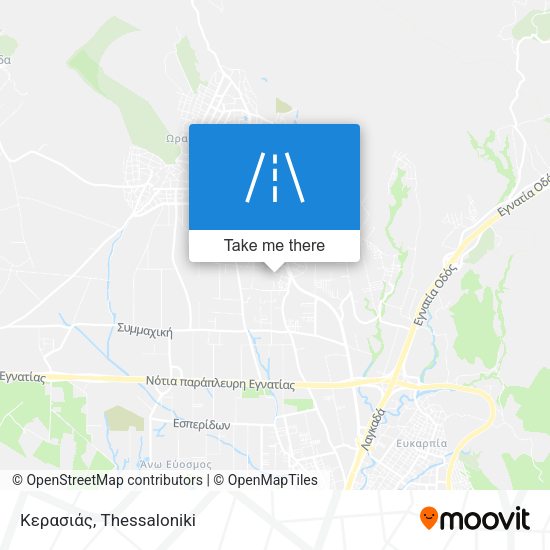 Κερασιάς map