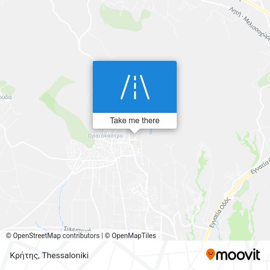 Κρήτης map