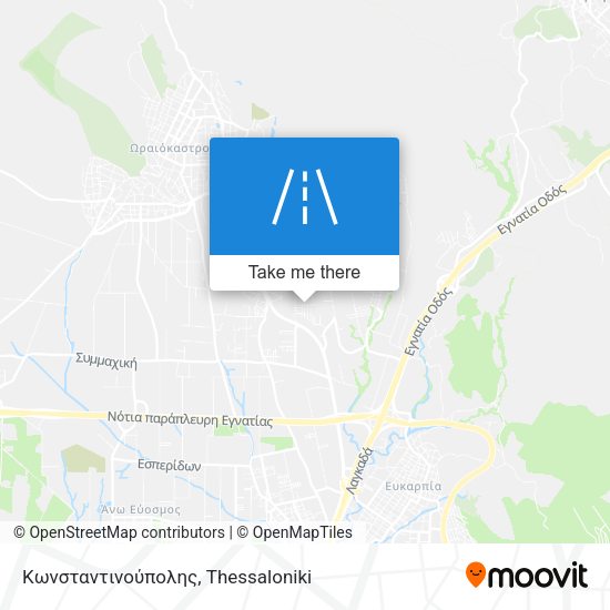 Κωνσταντινούπολης map