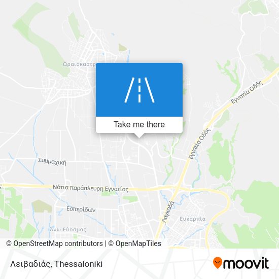 Λειβαδιάς map