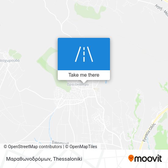 Μαραθωνοδρόμων map