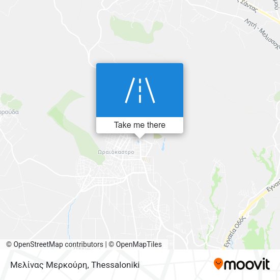 Μελίνας Μερκούρη map