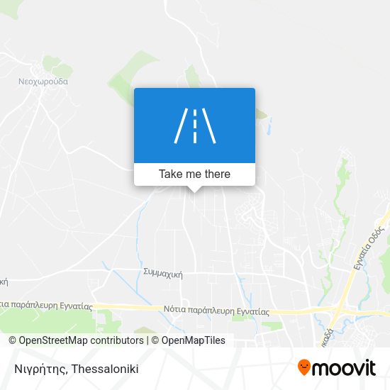 Νιγρήτης map
