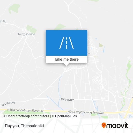 Πύργου map