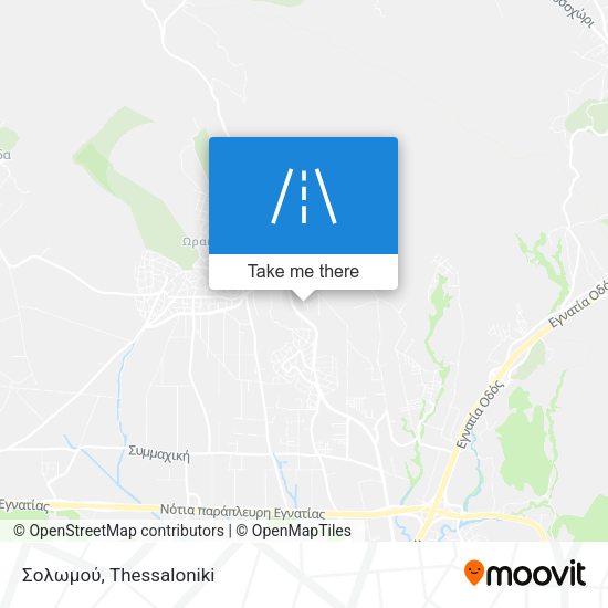 Σολωμού map