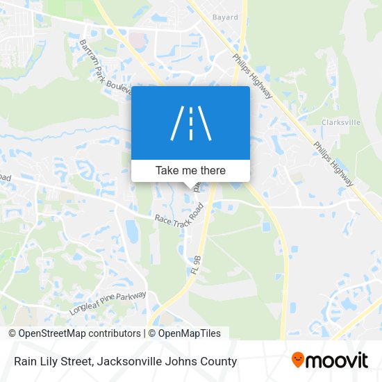 Rain Lily Street map