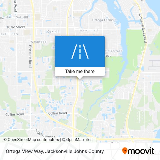 Mapa de Ortega View Way