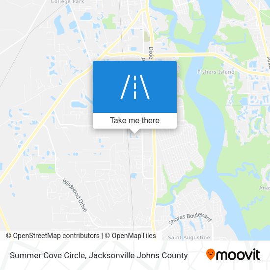 Summer Cove Circle map