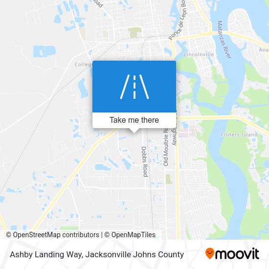 Ashby Landing Way map