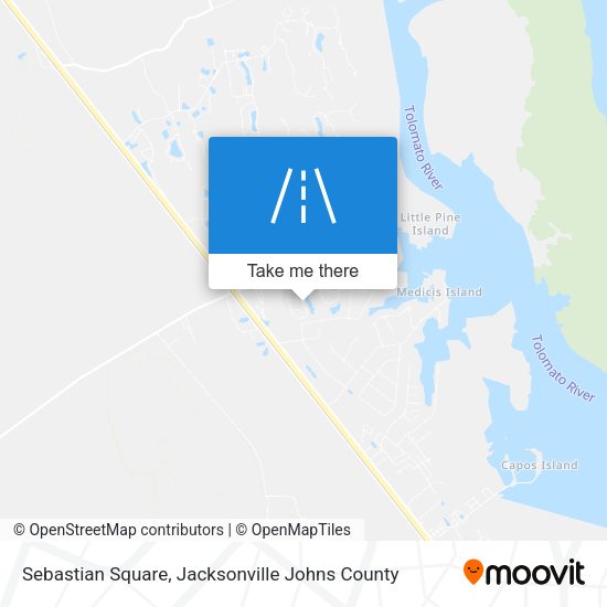 Sebastian Square map